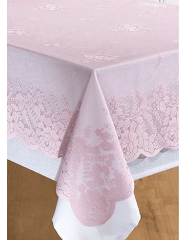 Nappe + Surnappe en dentelle "Style Vintage" toutes dimensions Nappe + Surnappe en dentelle "Style Vintage" toutes dimensions