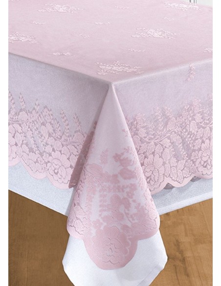 Nappe + Surnappe en dentelle "Style Vintage" toutes dimensions