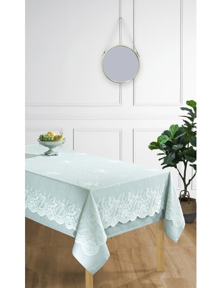 Nappe + Surnappe en dentelle "Style Vintage" toutes dimensions