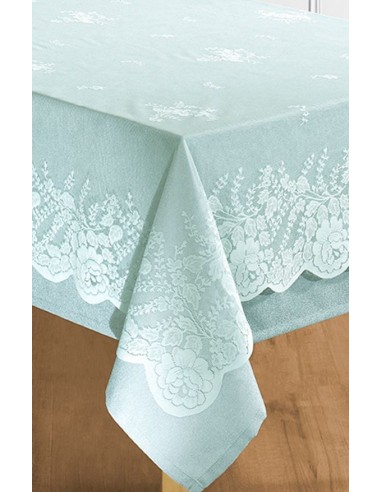 Nappe + Surnappe en dentelle "Style Vintage" toutes dimensions Nappe + Surnappe en dentelle "Style Vintage" toutes dimensions