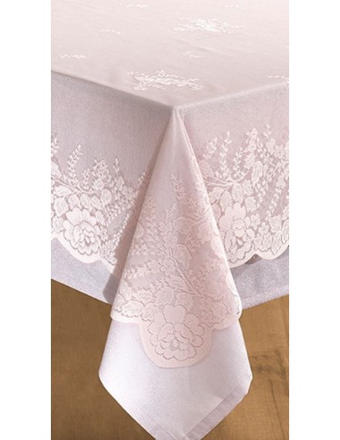 Nappe + Surnappe en dentelle "Style Vintage" toutes dimensions Nappe + Surnappe en dentelle "Style Vintage" toutes dimensions