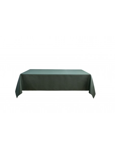 Nappe antitache unie Kaki rectangulaire 145 x 240 cm