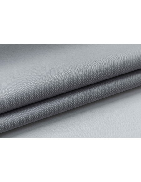 Nappe enduite avec traitement antitache Argent carrée 180 x 180 cm