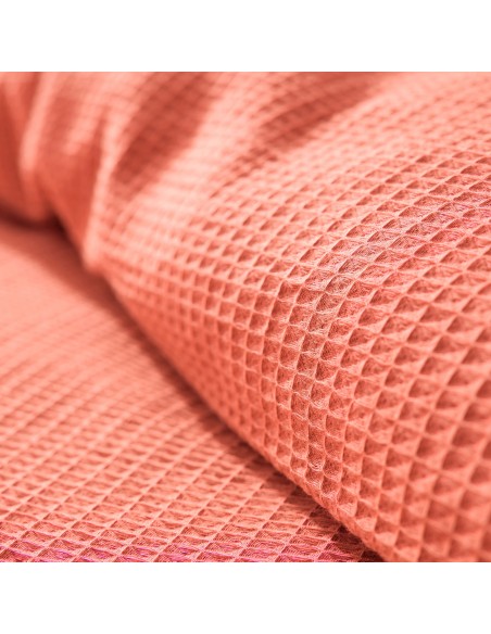 Parure de couette "Nid d'abeille" 140 x 200 pour lit 1 place