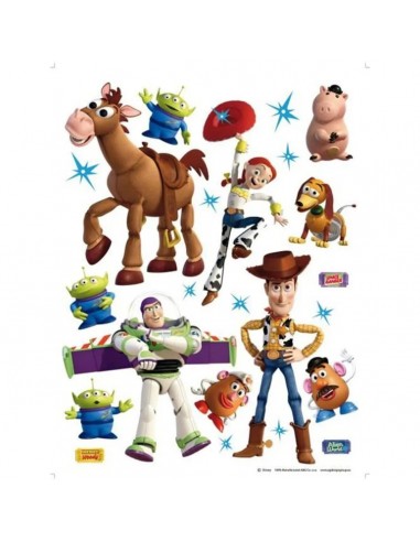 Parure de couette 140 x 200 réversible "Toy Story" Microfibre / 100% Polyester