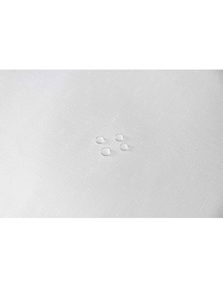 Nappe antitache unie carrée Blanc 180 x 180 cm