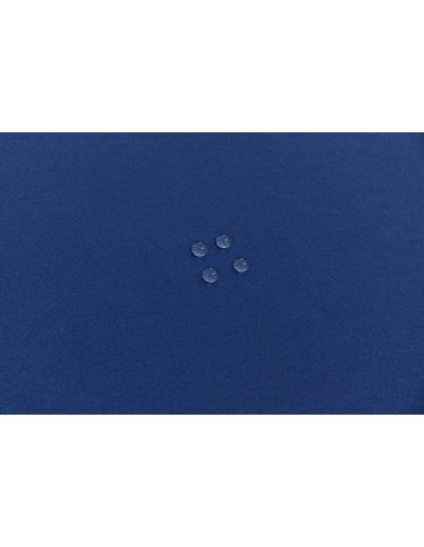 Nappe enduite avec traitement antitache Marine carrée 180 x 180 cm