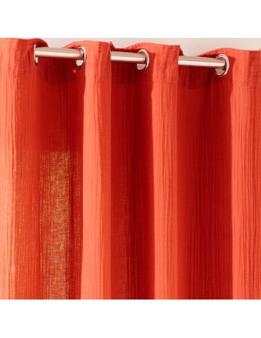 Lot de 2 rideaux tamisant à œillet...