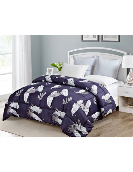 COUETTE IMPRIMÉE DOUBLE FACE 600 GR GAMME MICROFIBRE 220 X 240 CM