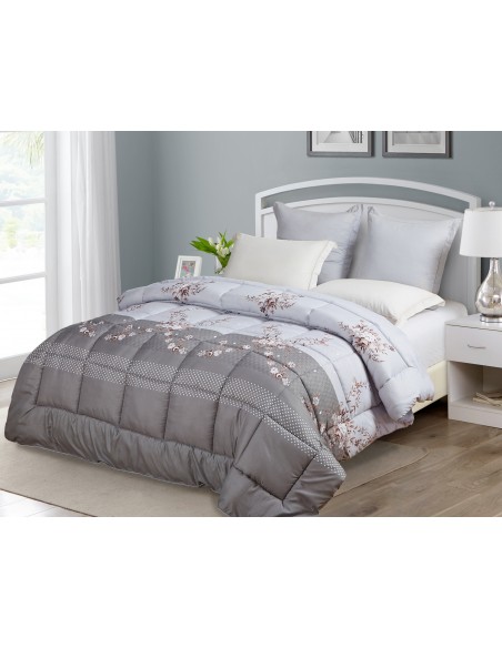 COUETTE IMPRIMÉE DOUBLE FACE 600 GR GAMME MICROFIBRE 220 X 240 CM