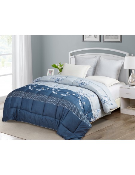 COUETTE IMPRIMÉE DOUBLE FACE 600 GR GAMME MICROFIBRE 220 X 240 CM