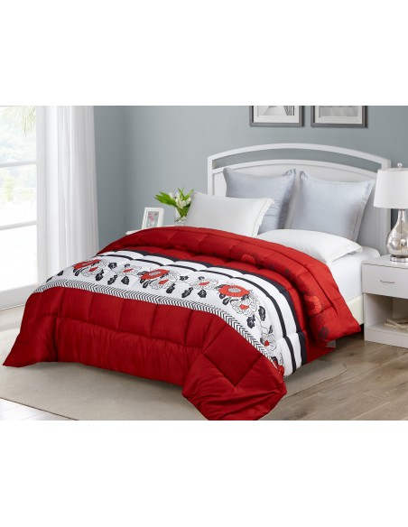 COUETTE IMPRIMÉE DOUBLE FACE 600 GR GAMME MICROFIBRE 220 X 240 CM