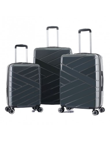 LOT DE 3 VALISES EXTENSIBLE RIGIDE...