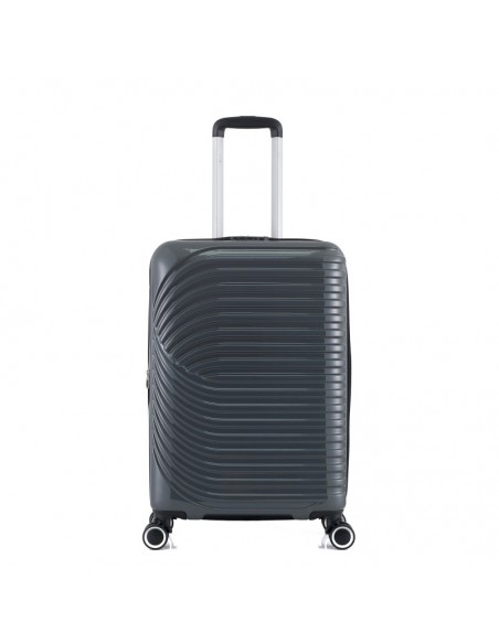 VALISE CABINE EXTENSIBLE RIGIDE TROLLEY POLYCARBONATE - LYS PARIS