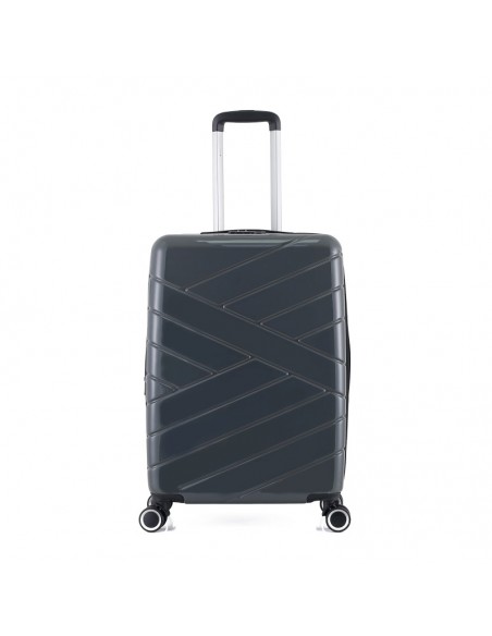 VALISE CABINE EXTENSIBLE RIGIDE TROLLEY POLYCARBONATE - LYS PARIS