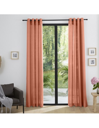 Paire de Doubles Rideaux à œillets...