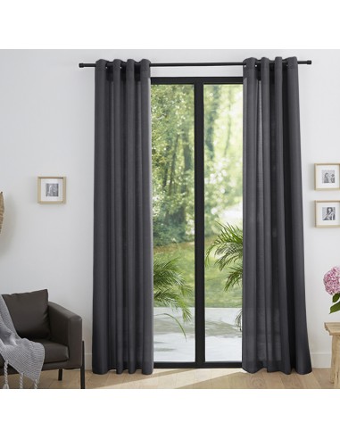 Paire de Doubles Rideaux à œillets...