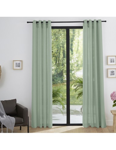 Paire de Doubles Rideaux à œillets...