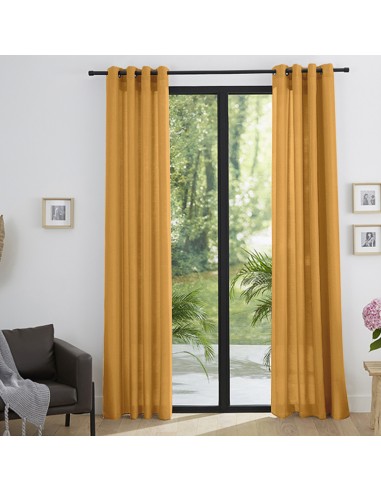 Paire de Doubles Rideaux à œillets...