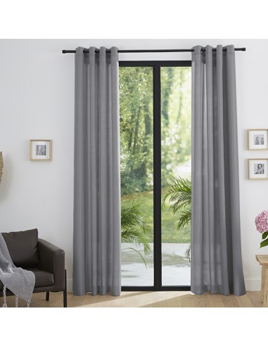 Paire de Doubles Rideaux à œillets...