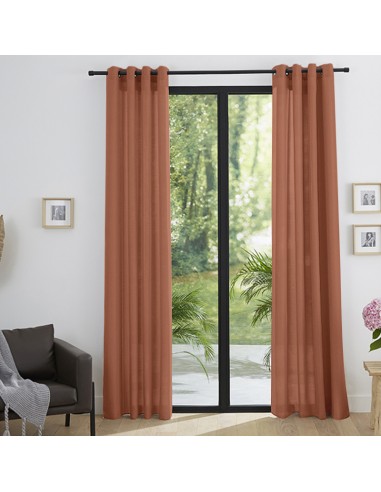 Paire de Doubles Rideaux à œillets...