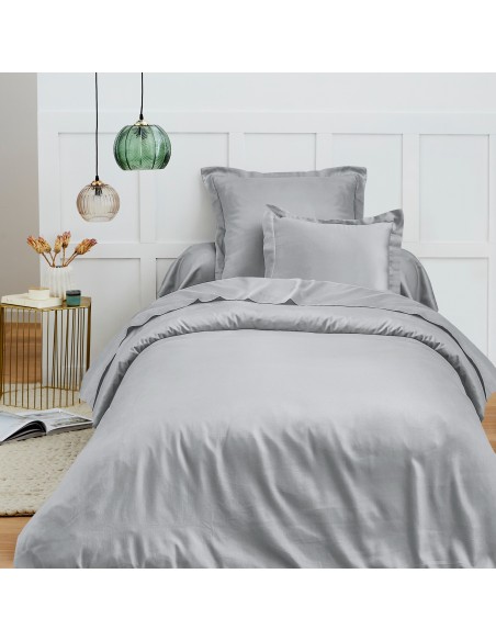 Housse de couette 140 x 200 cm "Premium" pour lit 1 place Nuage