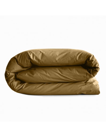 Housse de couette 260 x 240 cm "Premium" pour lit 2 places King Size Caramel