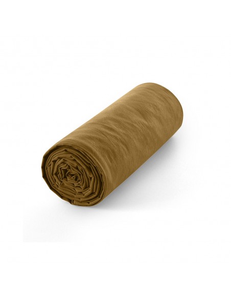 Drap housse 90 x 190 cm bonnet 30 cm "Premium" pour lit 1 place
