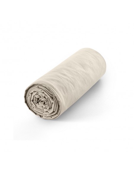Drap housse 90 x 190 cm bonnet 30 cm "Premium" pour lit 1 place