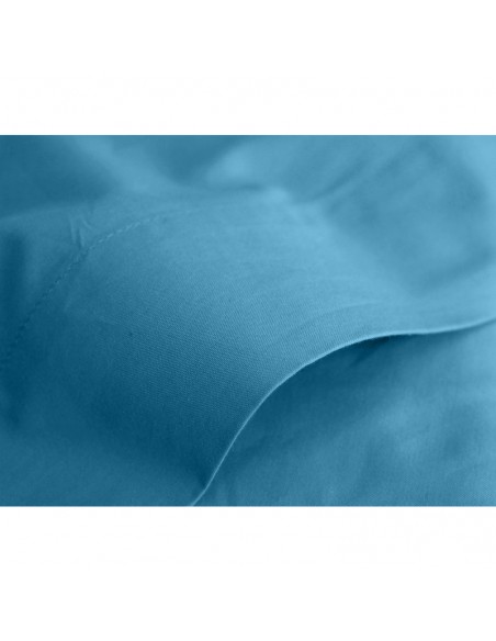 Drap plat "Premium" pour lit 1 place 100% coton/57 fils/cm²