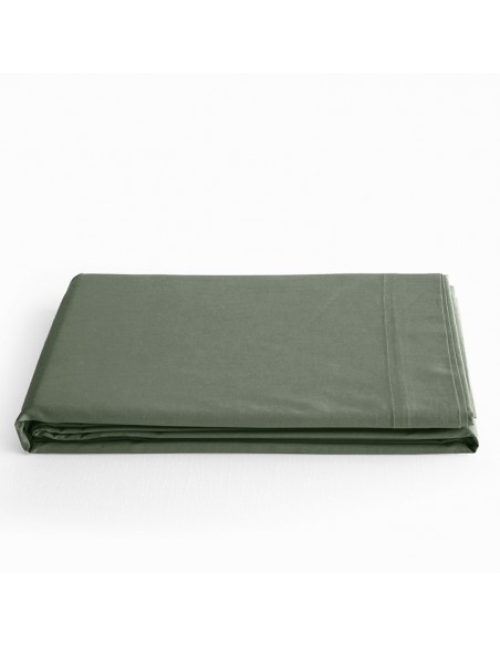 Drap plat "Premium" pour lit 1 place 100% coton/57 fils/cm²