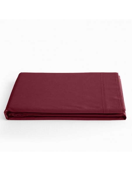 Drap plat "Premium" pour lit 2 places 100% coton/57 fils/cm²