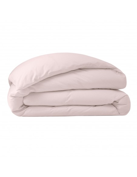 Housse de couette percale de coton peigné "Julian" 140 x 200 cm pour lit 1 place 80 Fils/cm²