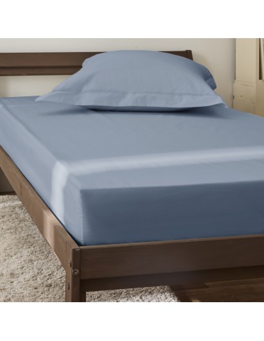 Drap housse percale "Julian" 90 x 190...