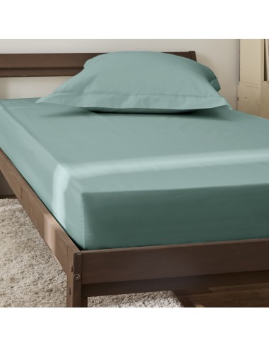 Drap housse percale "Julian" 90 x 190...