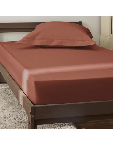 Drap housse percale "Julian" 90 x 190...