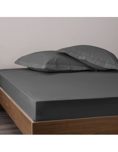 Drap housse percale "Julian" 160 x...
