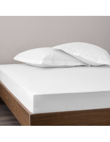 Drap housse percale "Julian" 160 x...