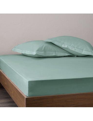 Drap housse percale "Julian" 180 x...