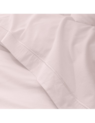 Drap plat percale de coton peigné...