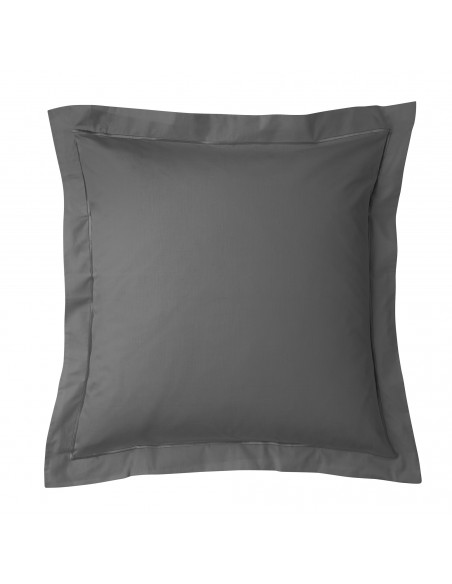 Taie d'oreiller percale de coton peigné "Julian" 65 x 65 cm 80 Fils/cm²