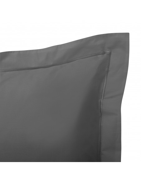 Taie d'oreiller percale de coton peigné "Julian" 65 x 65 cm 80 Fils/cm²