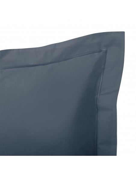 Taie d'oreiller percale de coton peigné "Julian" 65 x 65 cm 80 Fils/cm²