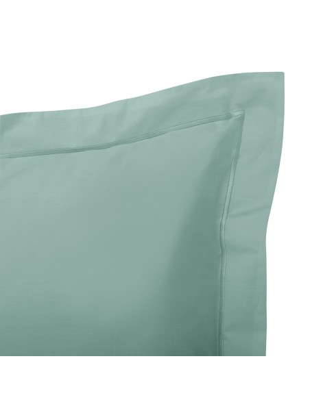 Taie d'oreiller percale de coton peigné "Julian" 65 x 65 cm 80 Fils/cm²