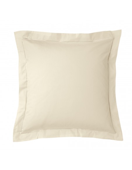 Taie d'oreiller percale de coton peigné "Julian" 65 x 65 cm 80 Fils/cm²