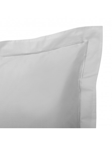 Taie d'oreiller percale de coton peigné "Julian" 65 x 65 cm 80 Fils/cm²