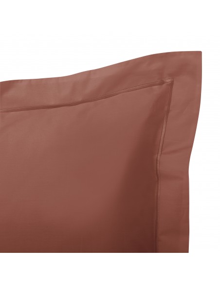 Taie d'oreiller percale de coton peigné "Julian" 65 x 65 cm 80 Fils/cm²