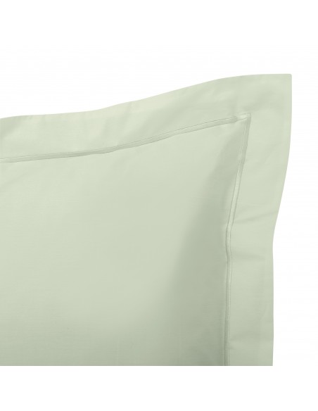 Taie d'oreiller percale de coton peigné "Julian" 65 x 65 cm 80 Fils/cm²