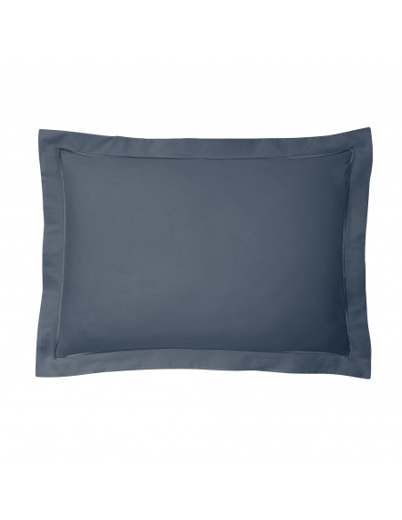 Taie d'oreiller percale de coton peigné "Julian" 50 x 70 cm 80 Fils/cm²