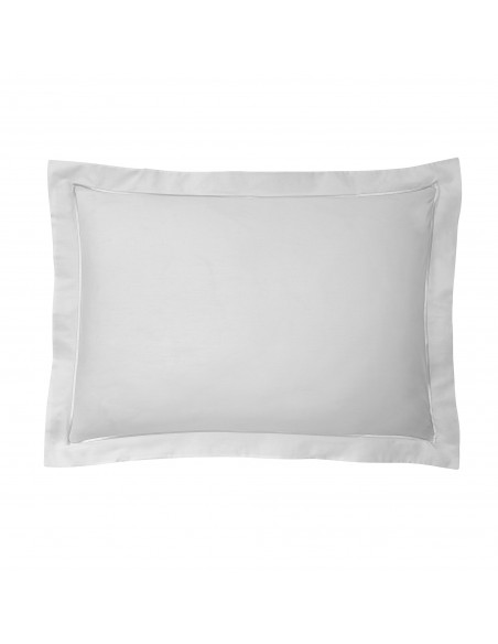 Taie d'oreiller percale de coton peigné "Julian" 50 x 70 cm 80 Fils/cm²